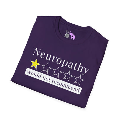 Neuropathy 1 Star Would Not Recommend Adult T-shirt