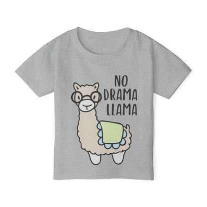 No Drama Llama Heavy Cotton™ Toddler T-shirt