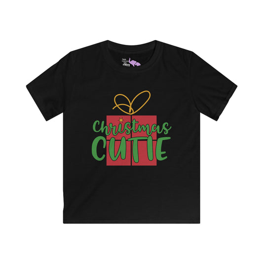 Christmas Cutie Youth Softstyle Tee