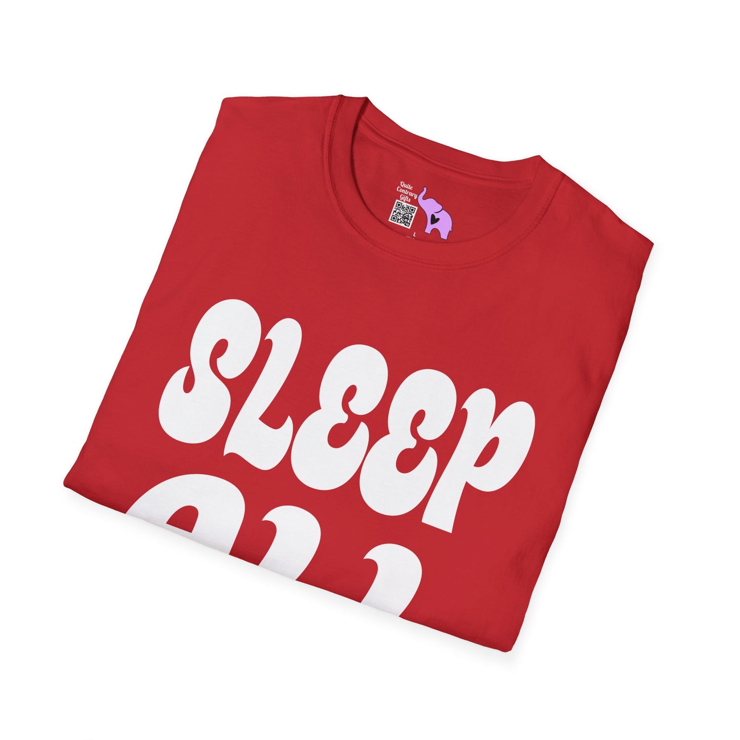 Sleep All Day Adult T-shirt