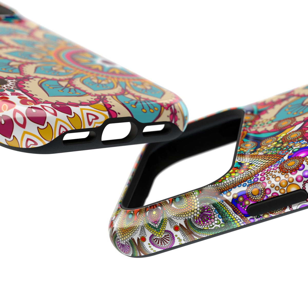 Colorful Mandala MagSafe® Compatible Tough Case for iPhone