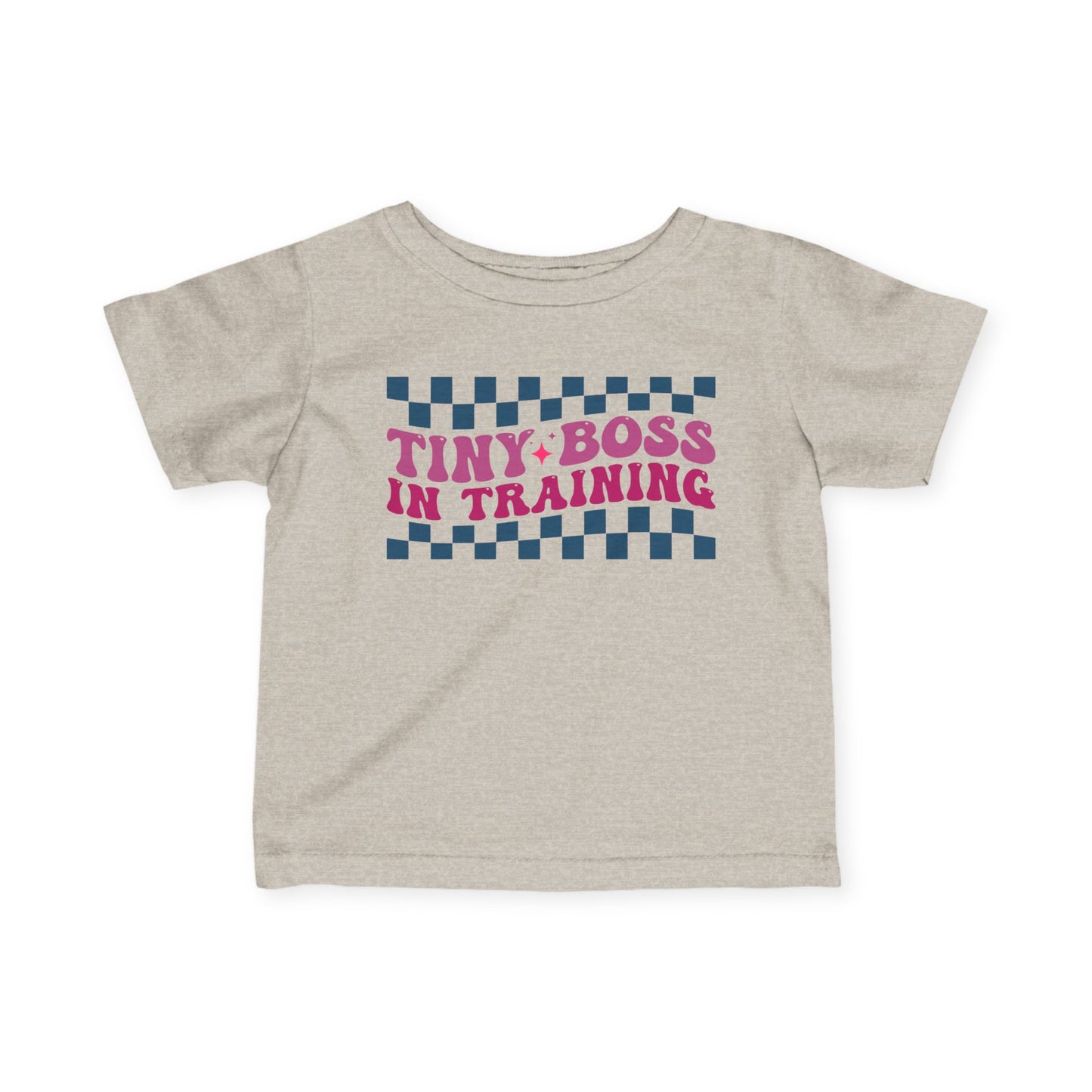 Tiny Boss In Training Infant Soft T-Shirt