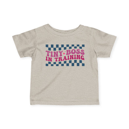 Tiny Boss In Training Infant Soft T-Shirt