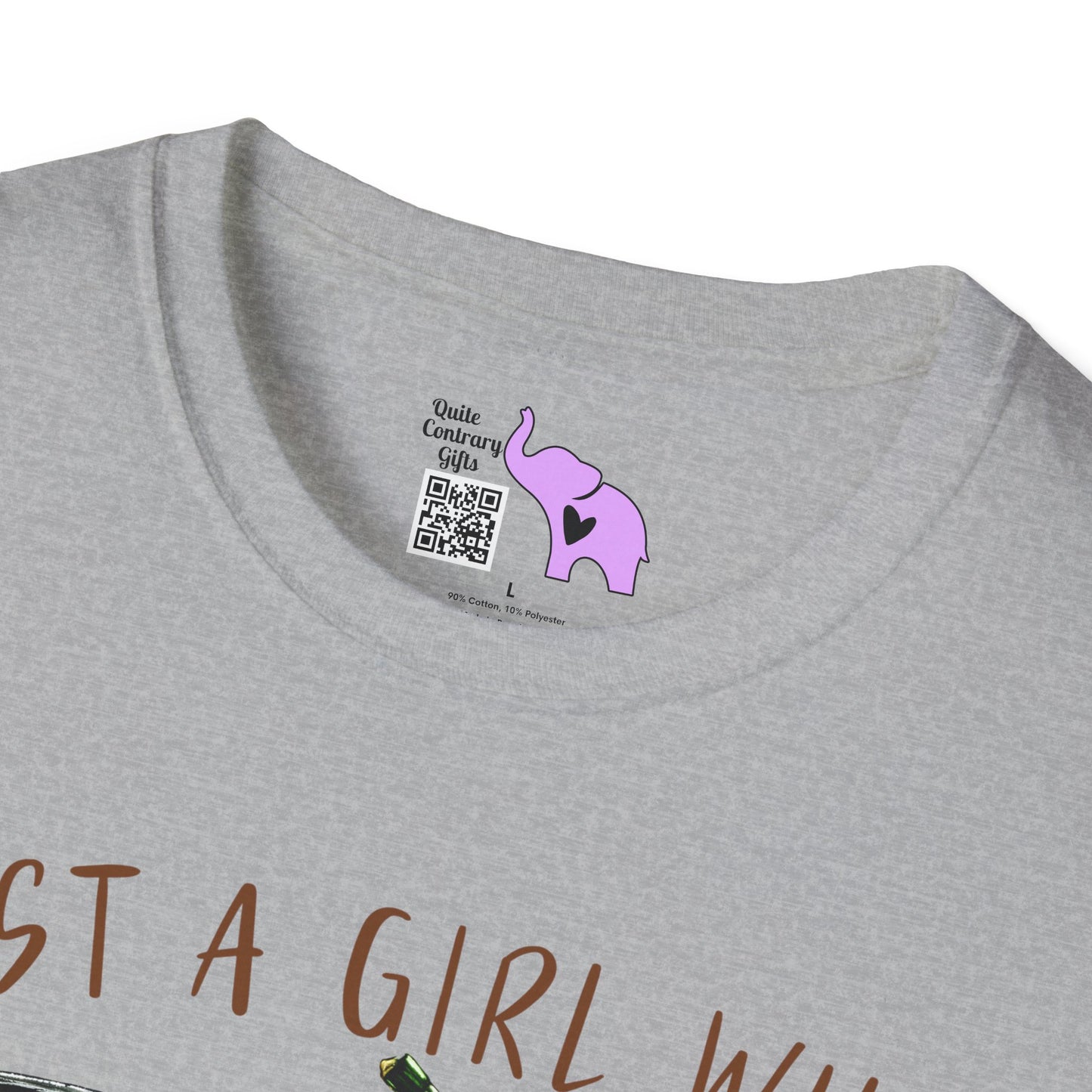 Just A Girl Who Loves Fall Adult T-shirt
