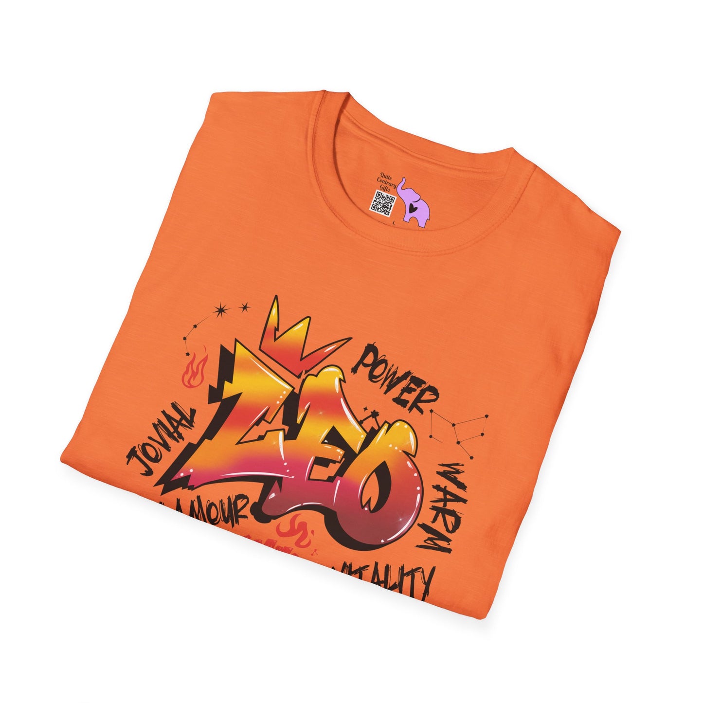 Leo Street Art Adult T-shirt