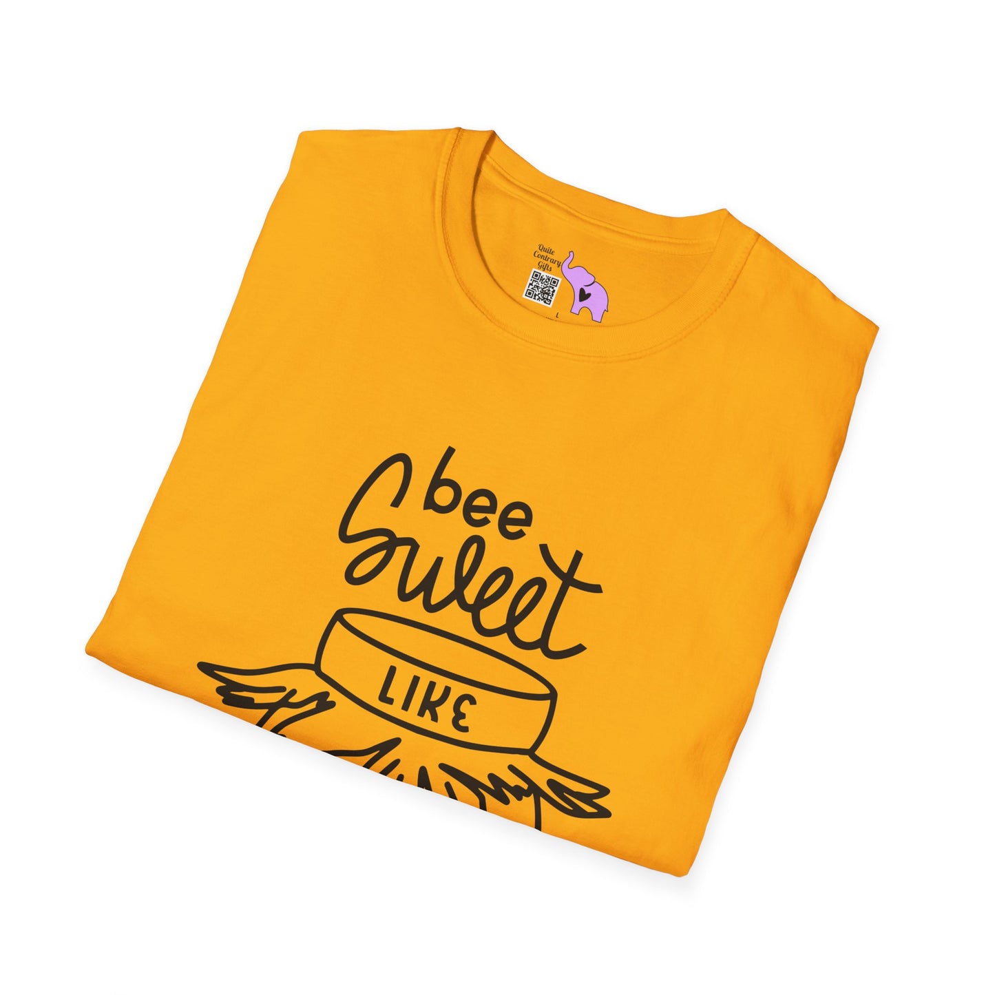Bee Sweet Like Honey Adult T-shirt