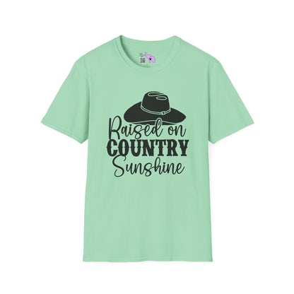 Raised On Country Sunshine Adult T-shirt