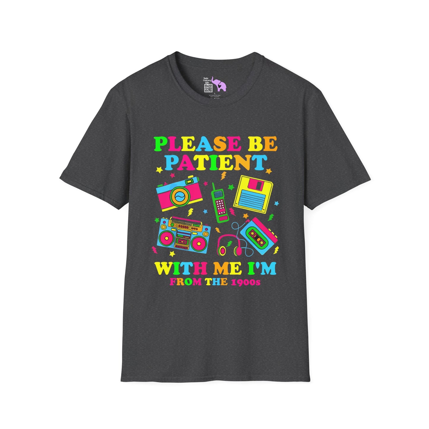 Please Be Patient With Me I'm From The 1900's (90s style) Adult T-shirt