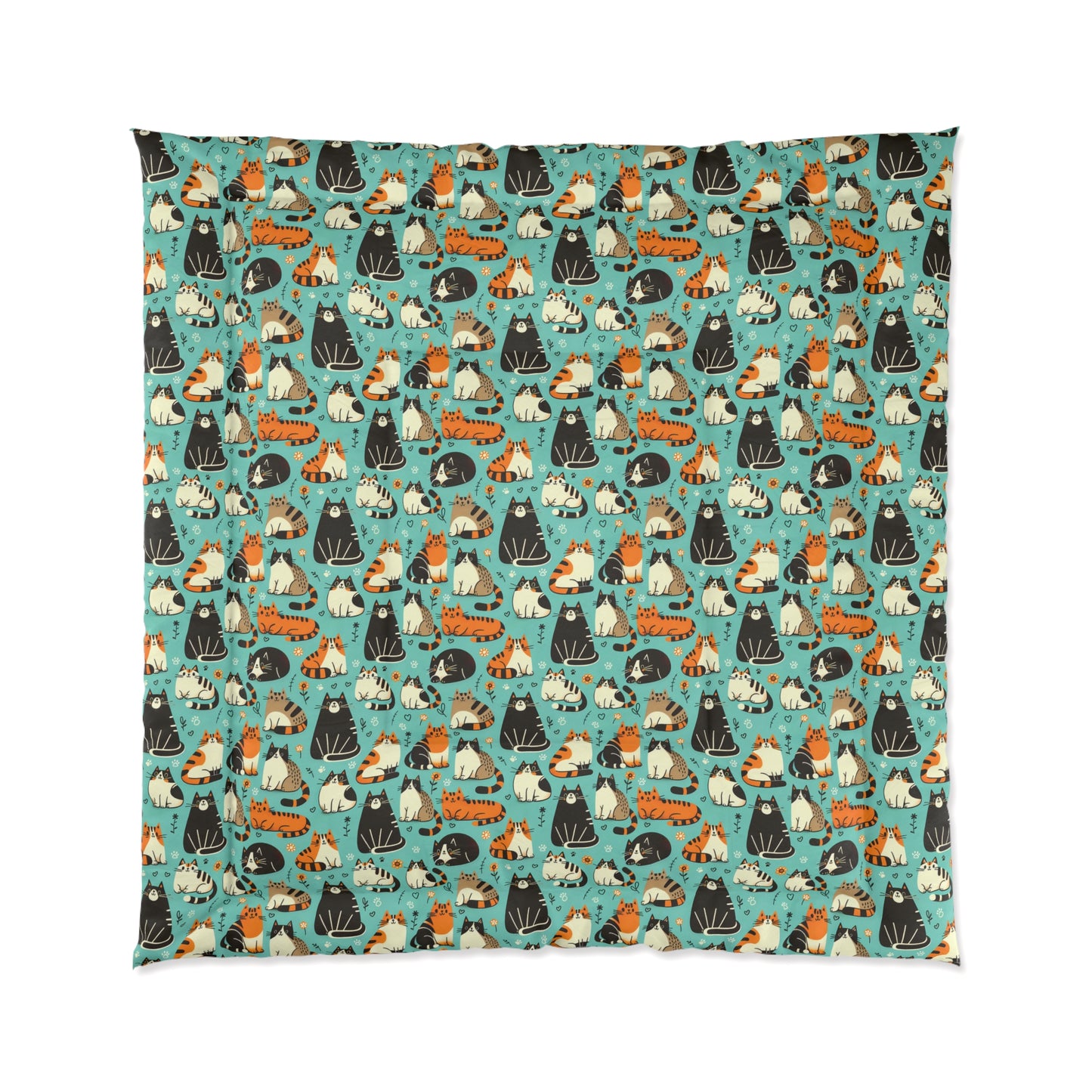 Whimsy Whiskers Comforter