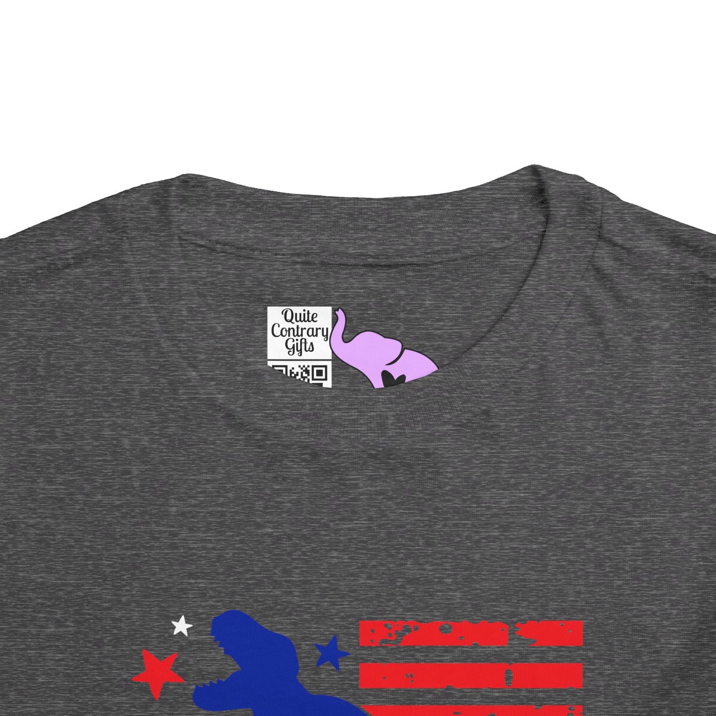 Patriotic T-Rex Toddler Tee