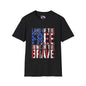 Land of the Free Home of the Brave Adult T-Shirt