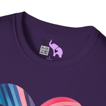 Painted with Love Adult T-shirt