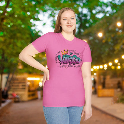Virgo Street Art Adult T-shirt