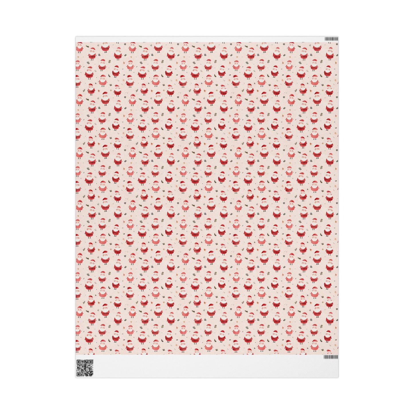 Retro Santa Wrapping Paper