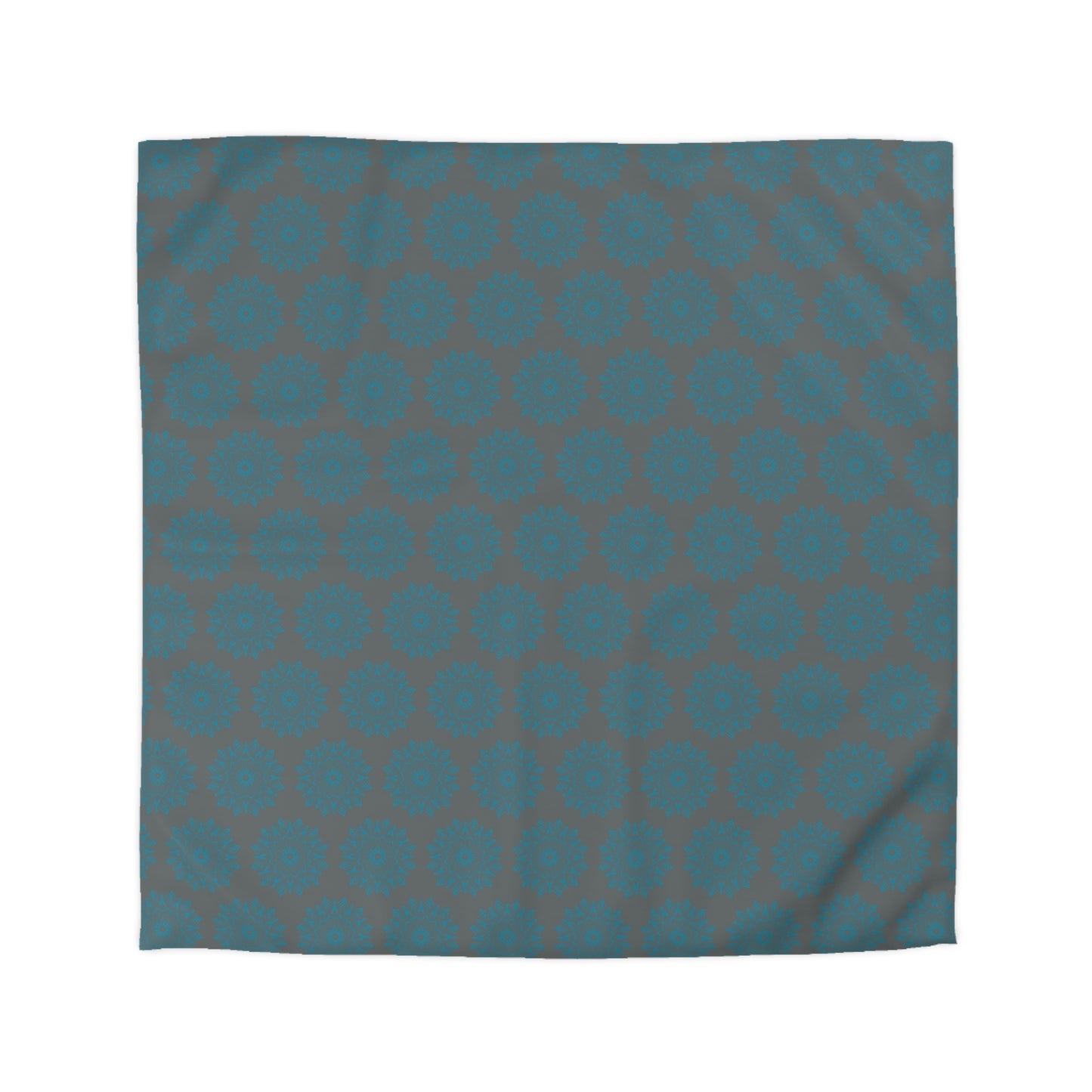 Teal Tranquility Microfiber Duvet Cover