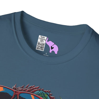 Cool Dinosaur Adult T-shirt