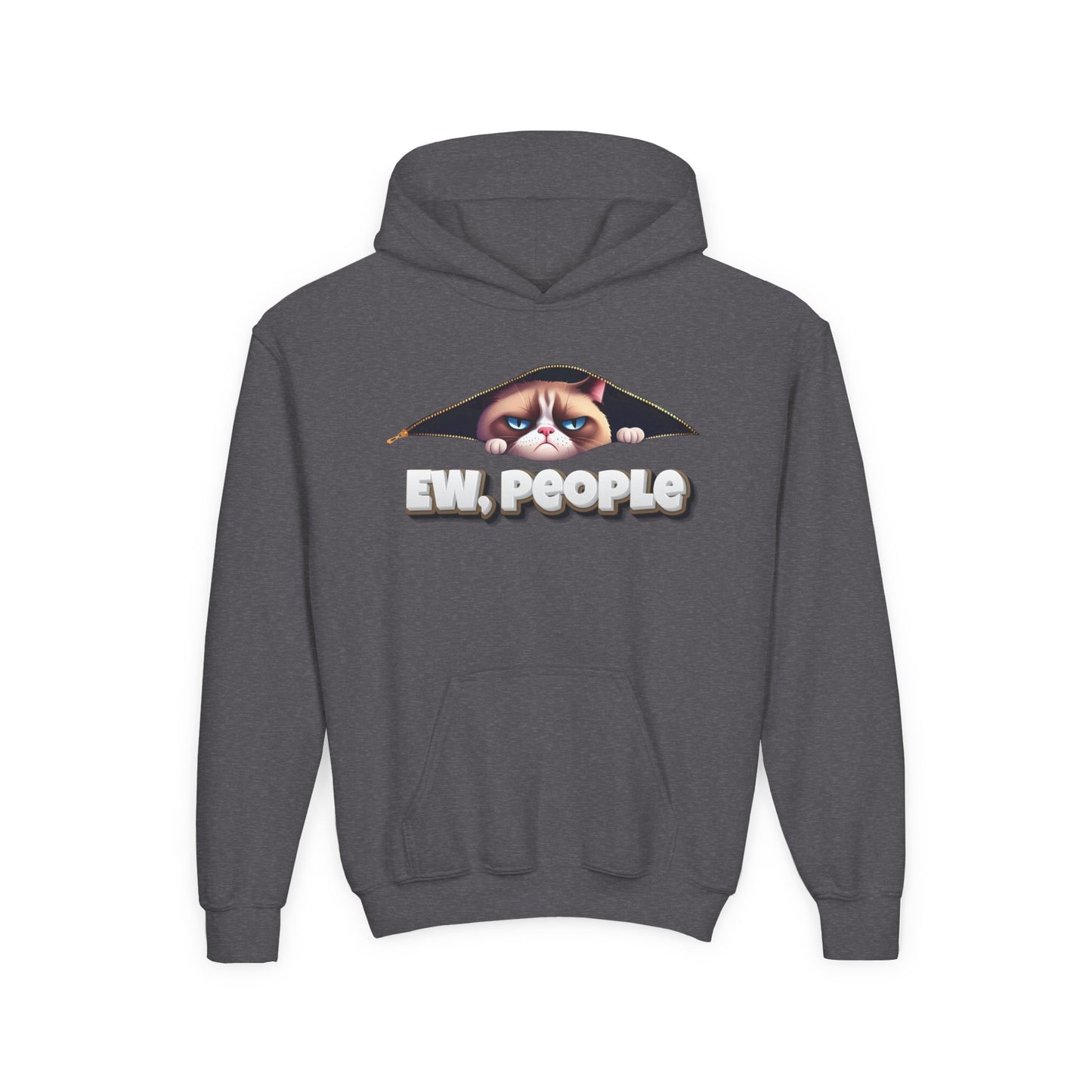 Ew People (Grumpy Cat) Youth Hoodie
