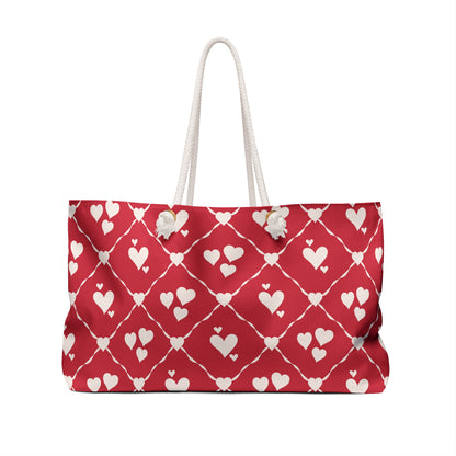 Sweetheart Trellis Weekender Bag
