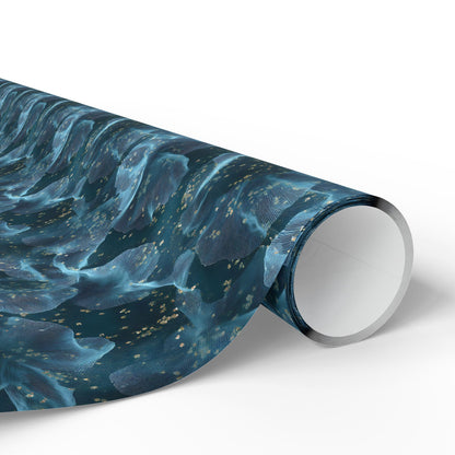 Midnight Sheer & Lace Wrapping Paper