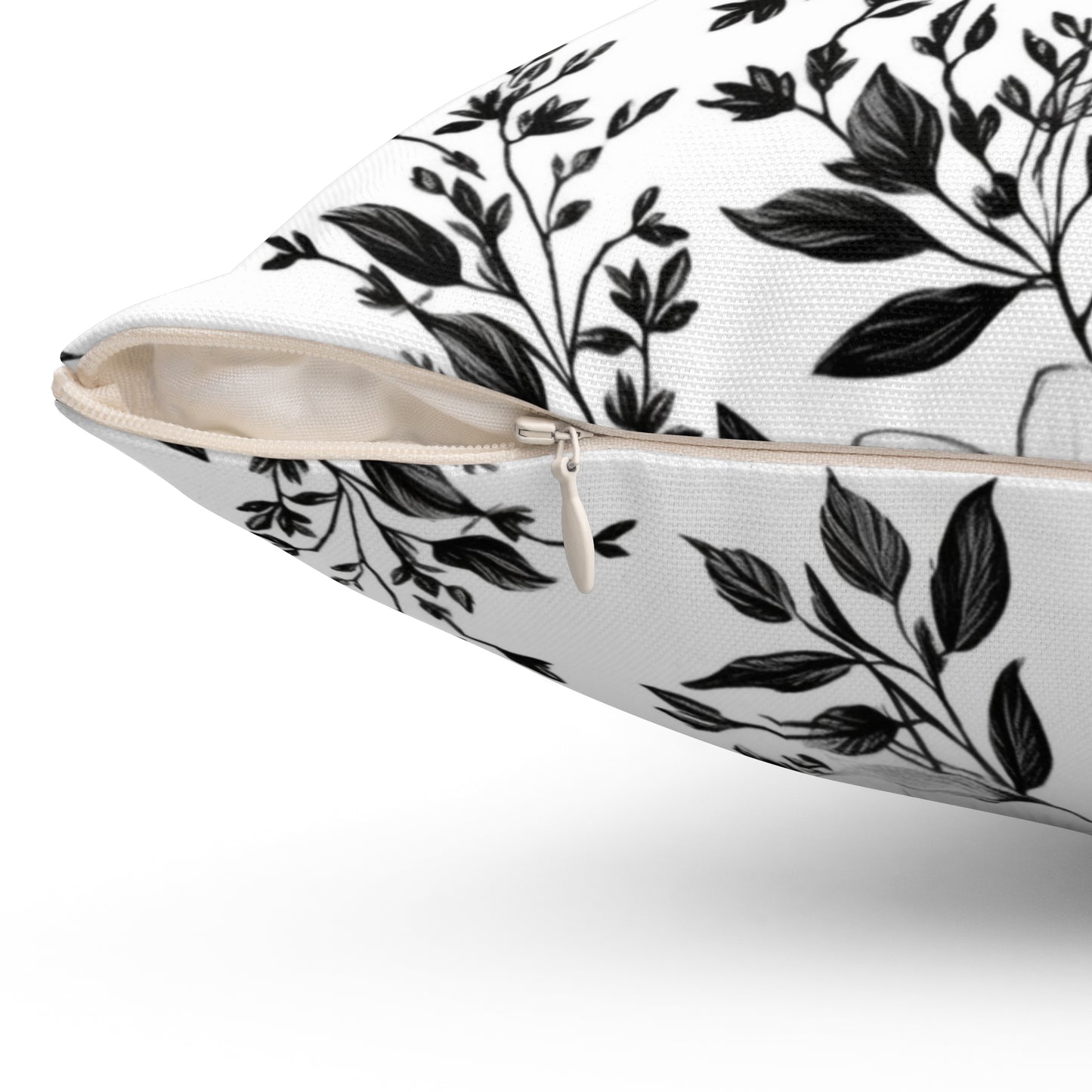 Garden Sketch Throw Pillow