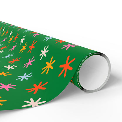 Jingle Stars Wrapping Paper