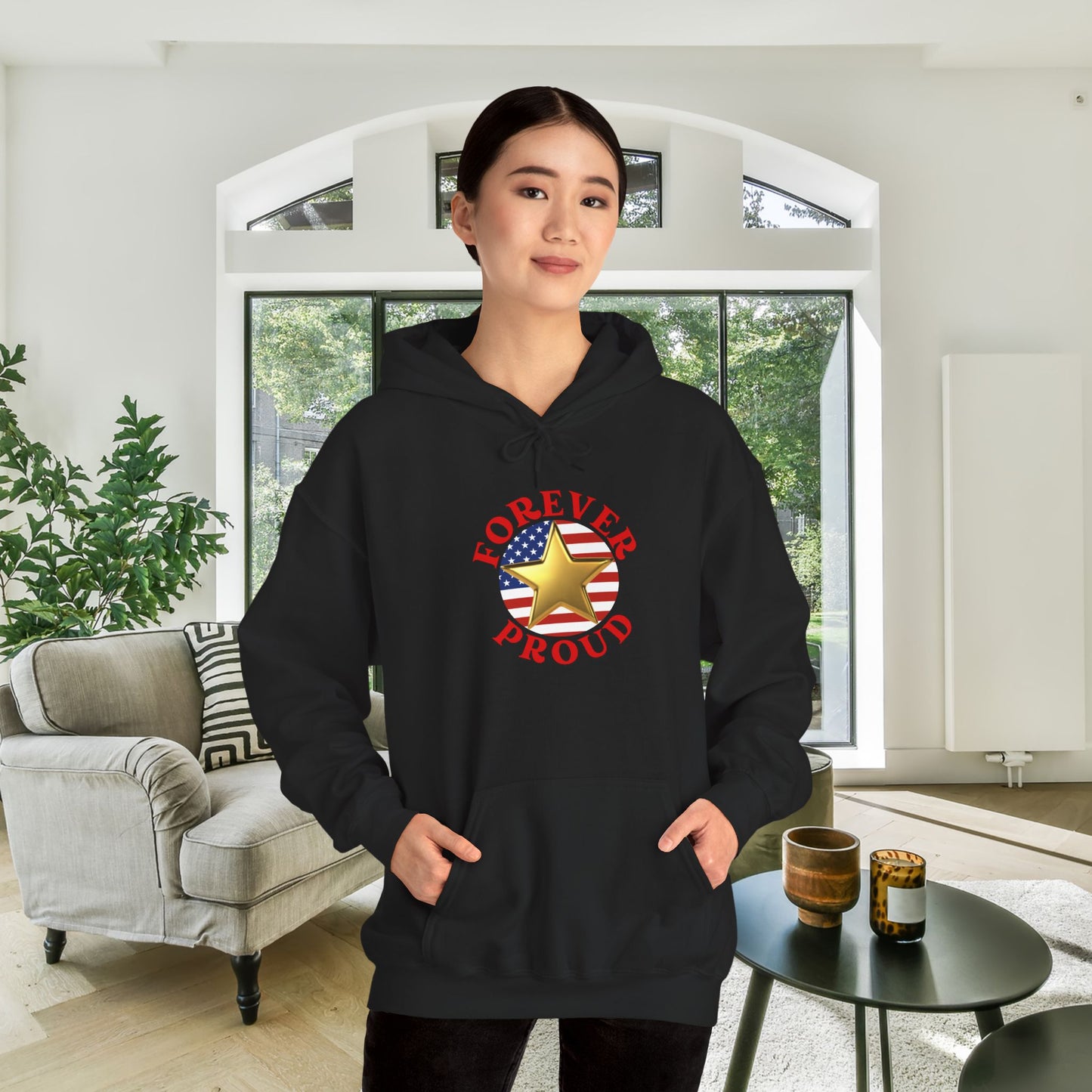 Gold Star Daughter Heavy Blend™ Hooded Sweatshirt