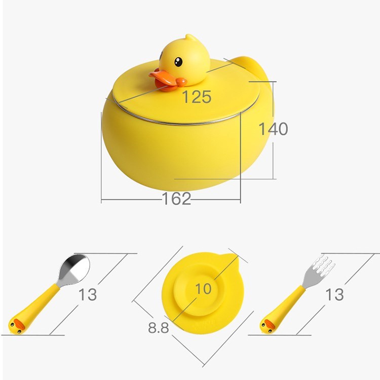 Little Yellow Duck Insulation Bowl