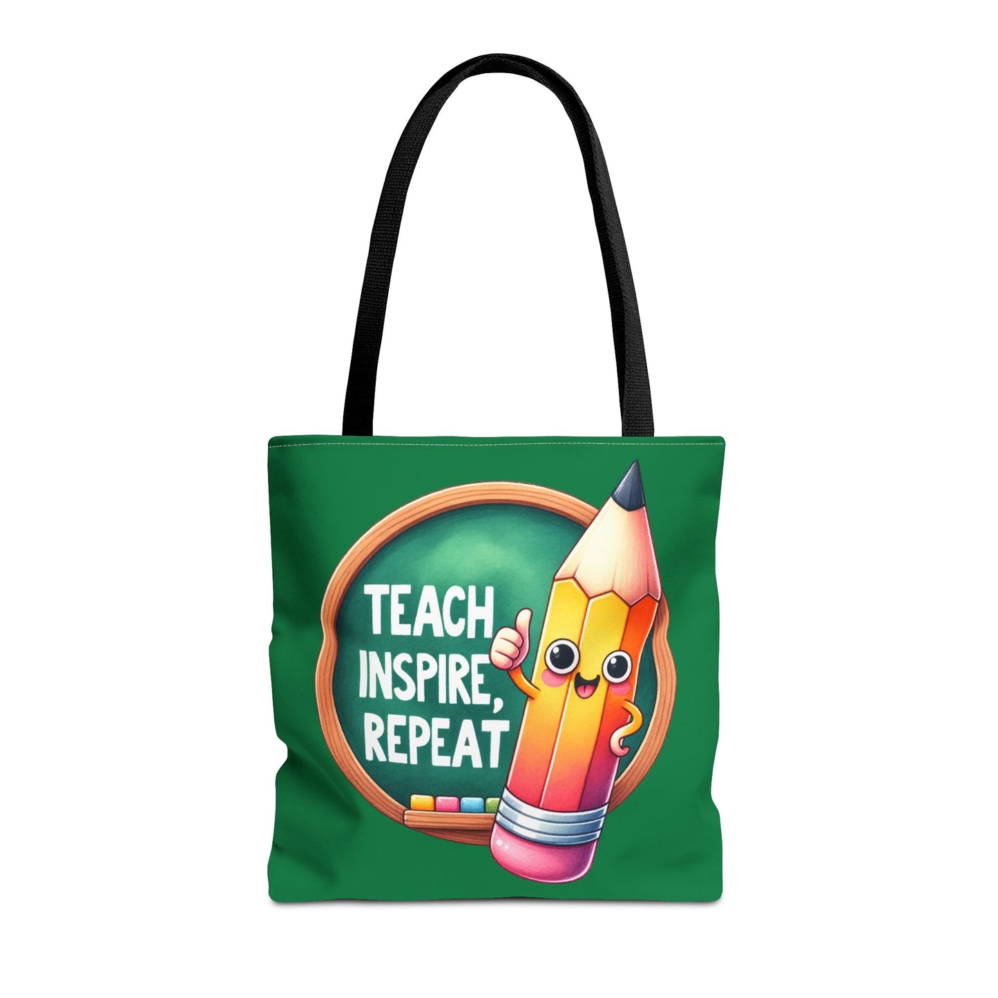 Teach Inspire Repeat Canvas Tote Bag