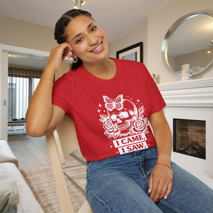 I Came, I Saw, I Left Adult T-shirt