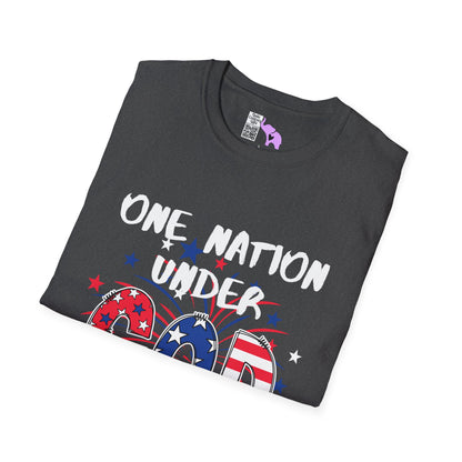 One Nation Under God Adult T-shirt