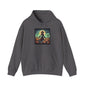 Halloween Scarecrow w/Pumpkins 4 Heavy Blend™ Hooded Sweatshirt