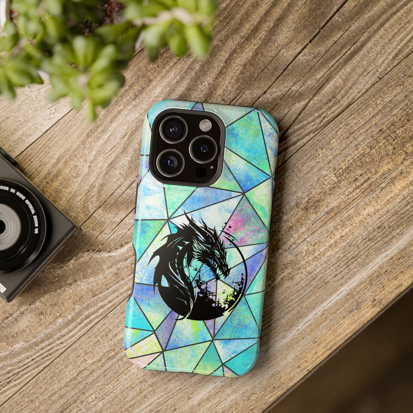 Dragon Silhouette MagSafe® Compatible Tough Case for iPhone