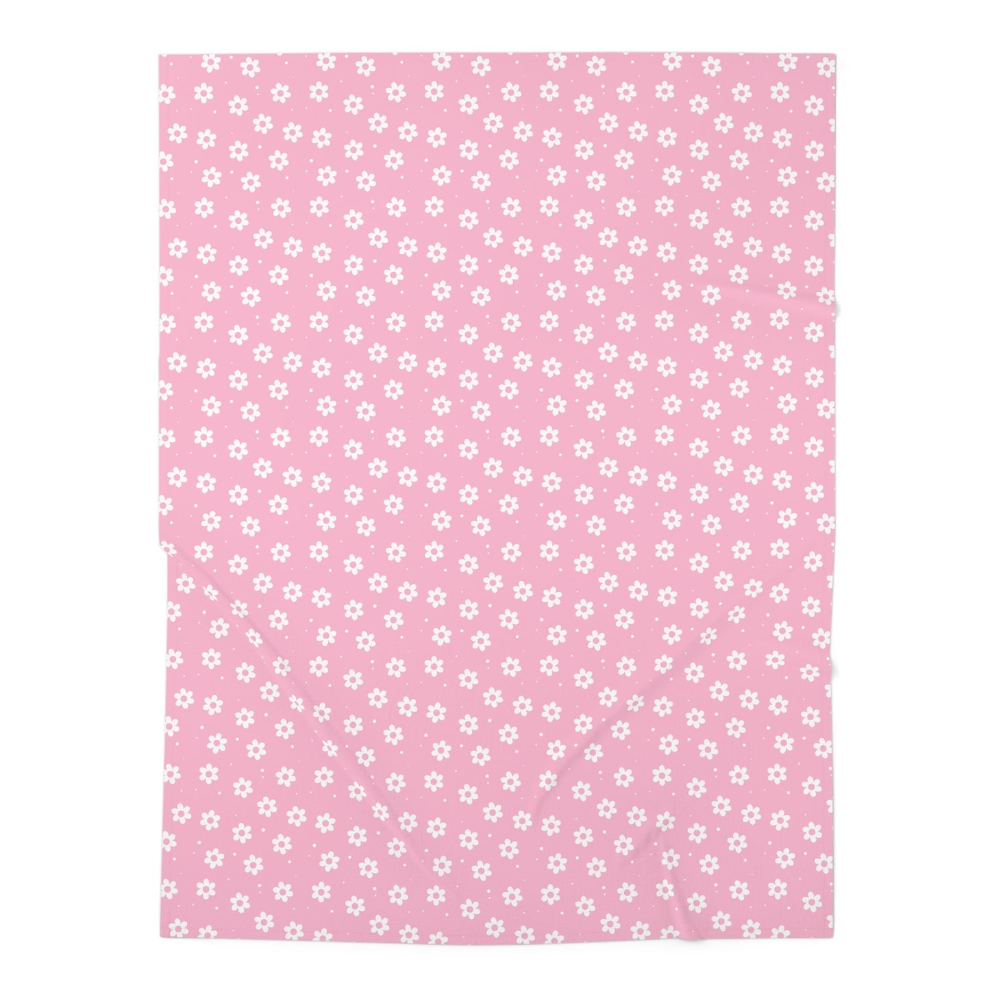 Pretty Petals & Dots Swaddle Blanket