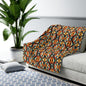 Autumn Kaleidoscope Fleece Blanket