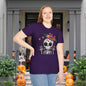 Dios de Muertos Skull Adult T-shirt