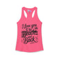 I Love You to the Beach and Back Women's Ideal Racerback Tank