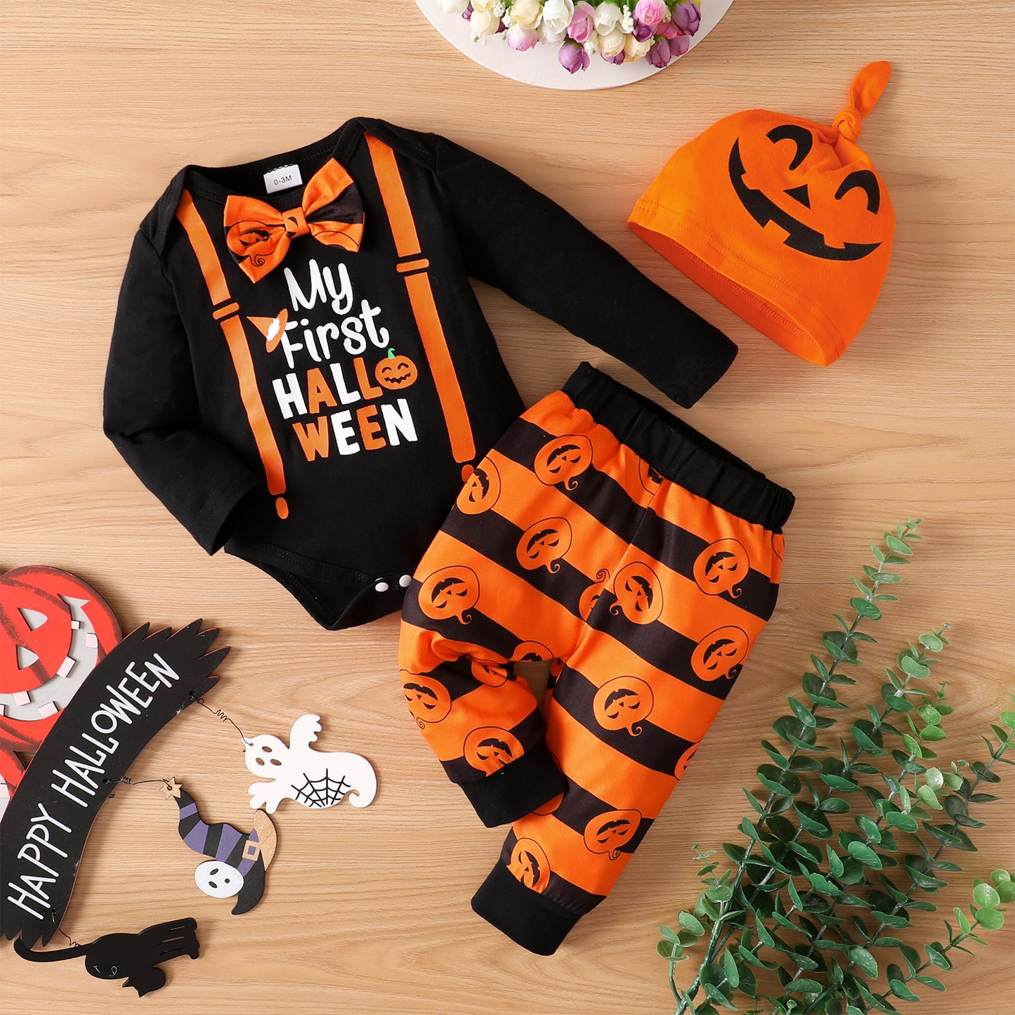 My First Halloween 3 pc Infant Set