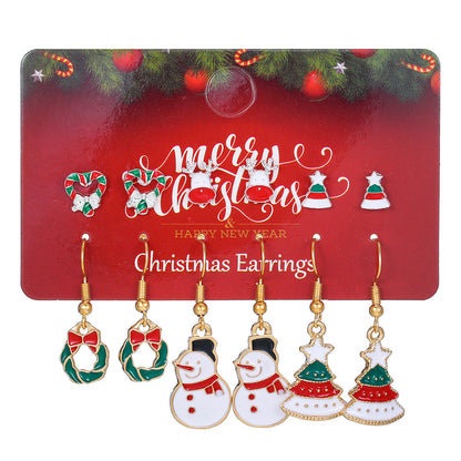Adorable Christmas Earring Sets