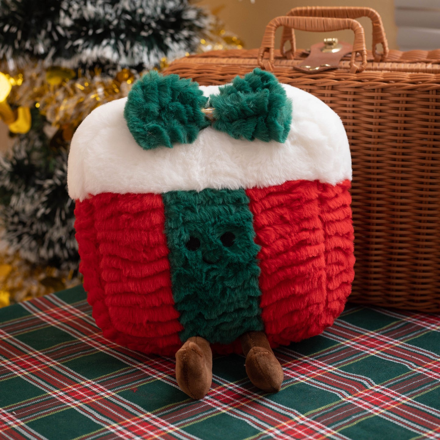 Cozy Christmas Plush & Pillow Collection
