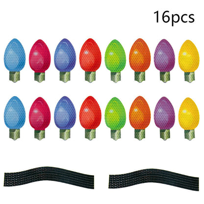 Assorted Reflective Car Magnets – Christmas Holiday Vehicle Decor