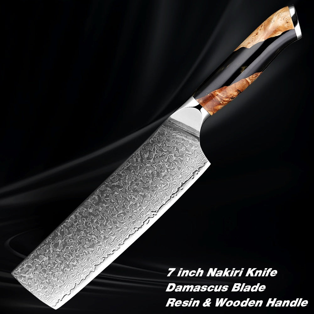 Damascus Steel Professional Chef Knife Set