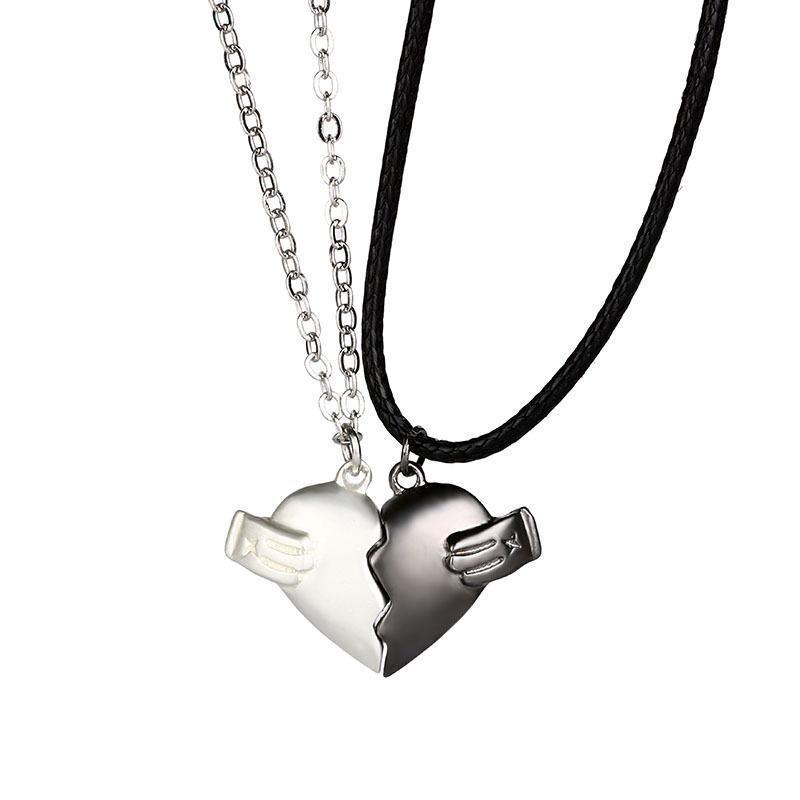 Magnetic Love Necklace 2pc Set for Couples