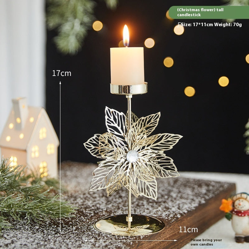 Christmas Metal Candle Stands