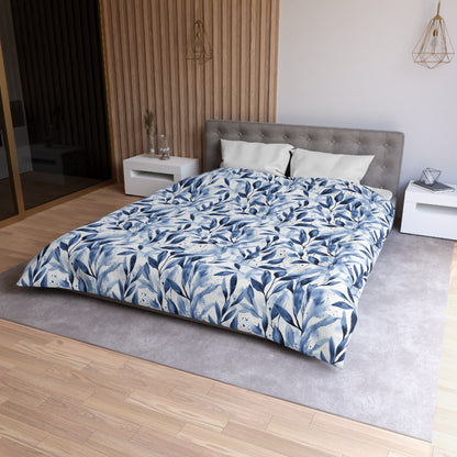 Blue Breeze Microfiber Duvet Cover