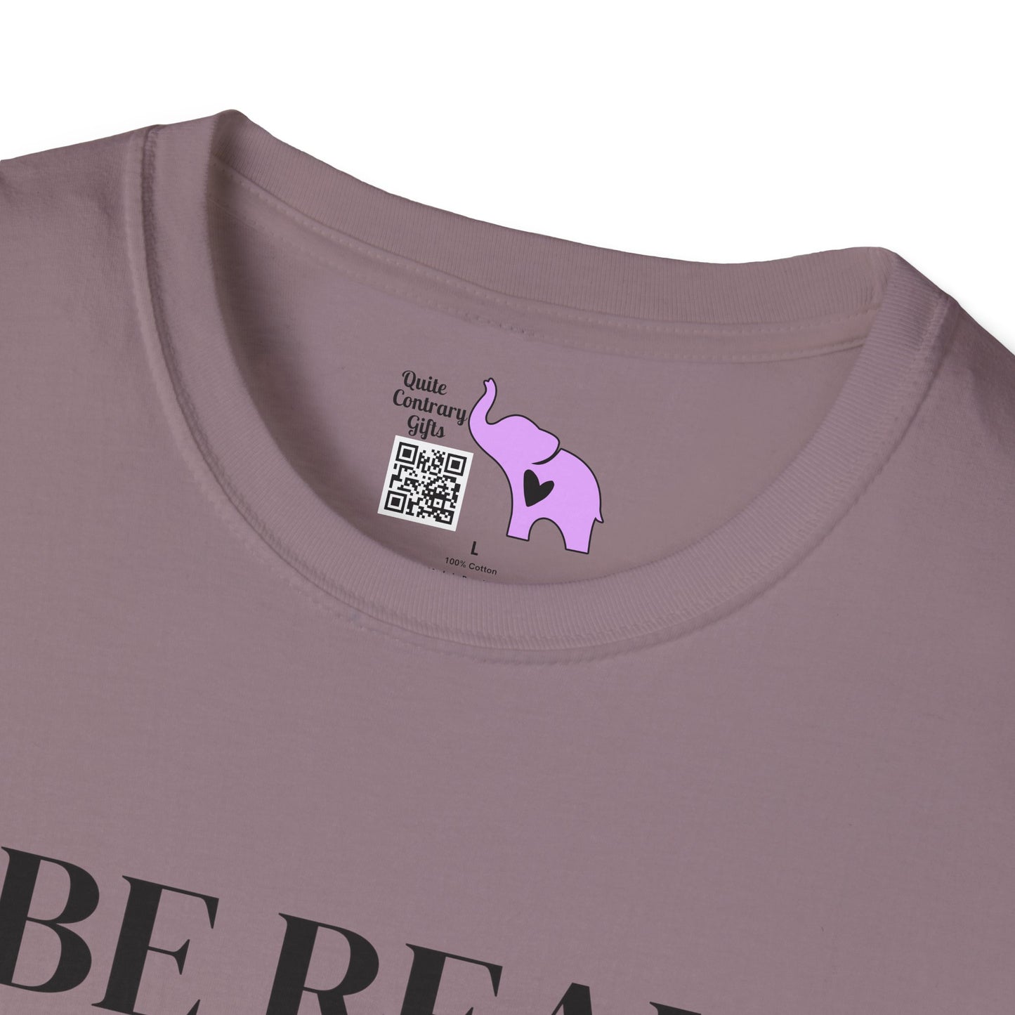 Be Real Not Perfect Adult T-shirt