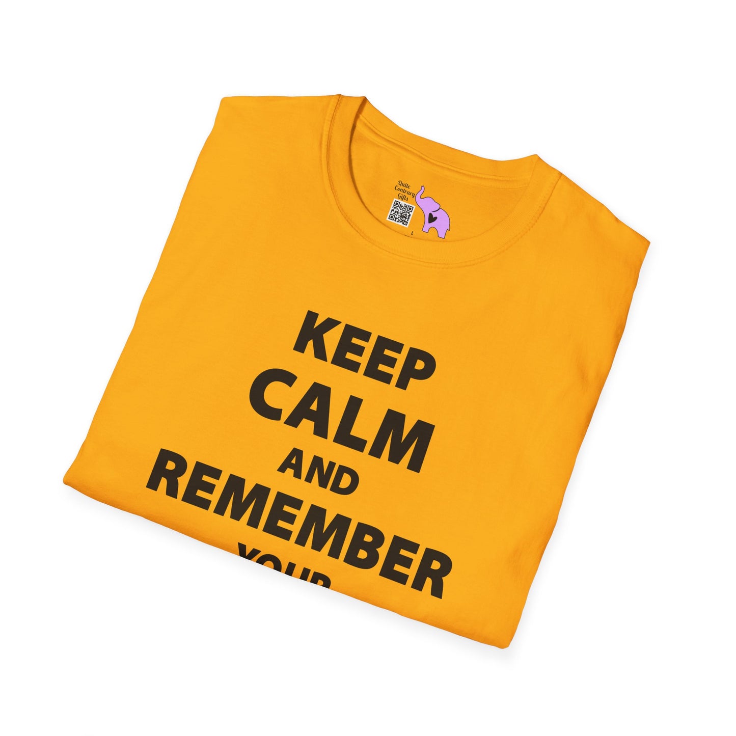 Keep Calm and Remember Your Heritage Kwanzaa Adult T-shirt