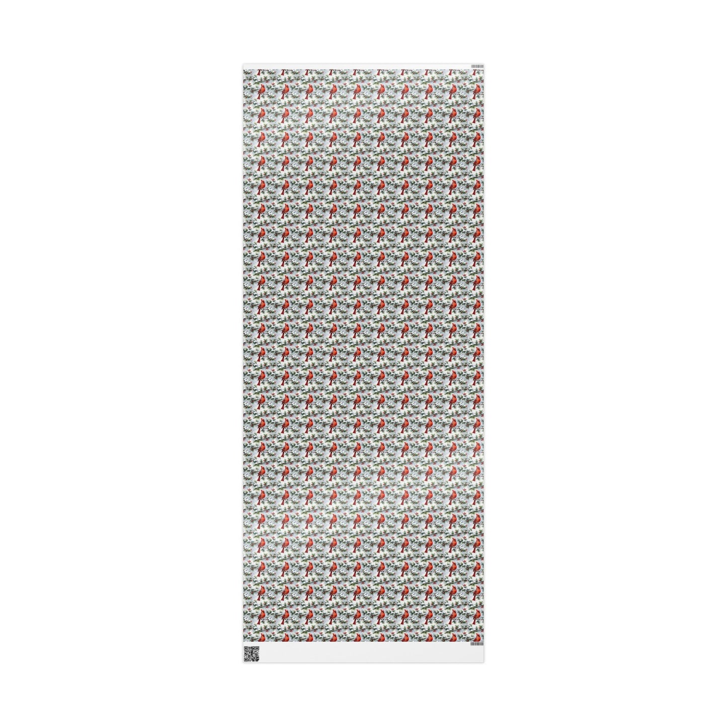 Cardinal Winter Elegance Wrapping Paper