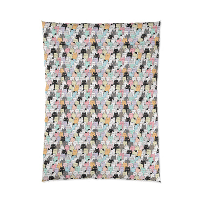 Cartoon Cats Comforter