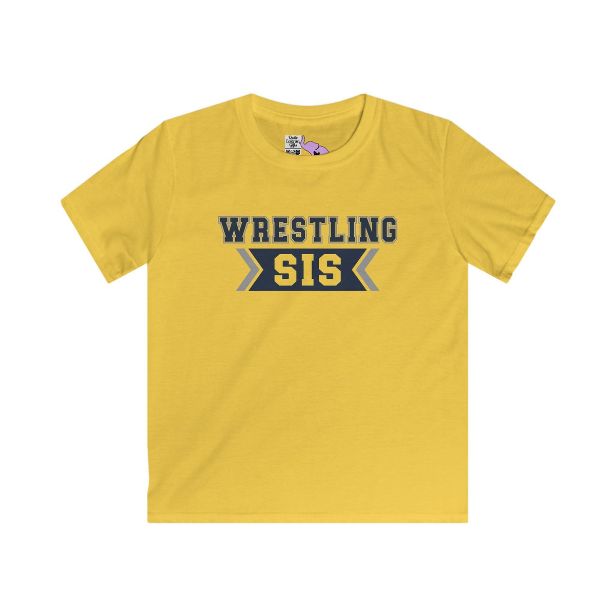 Wrestling Sis Youth Softstyle Tee