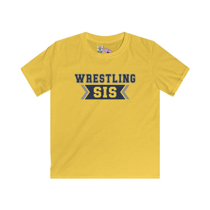 Wrestling Sis Youth Softstyle Tee